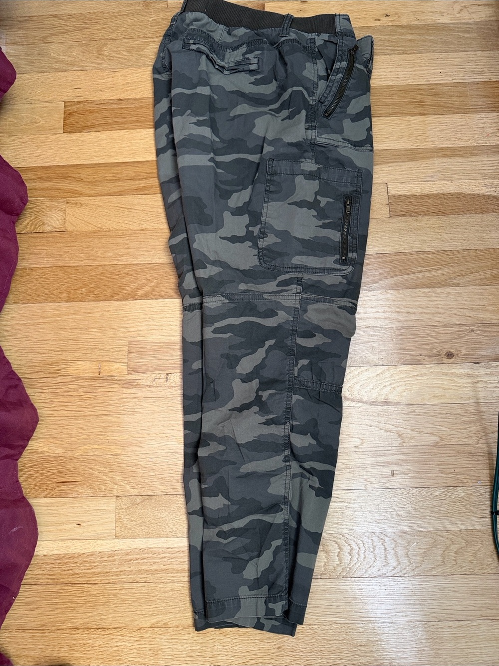 Sonoma Camouflage Cargo Cropped  Pants